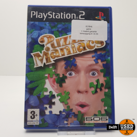 Puzzle Maniacs PS2 nette staat garantie
