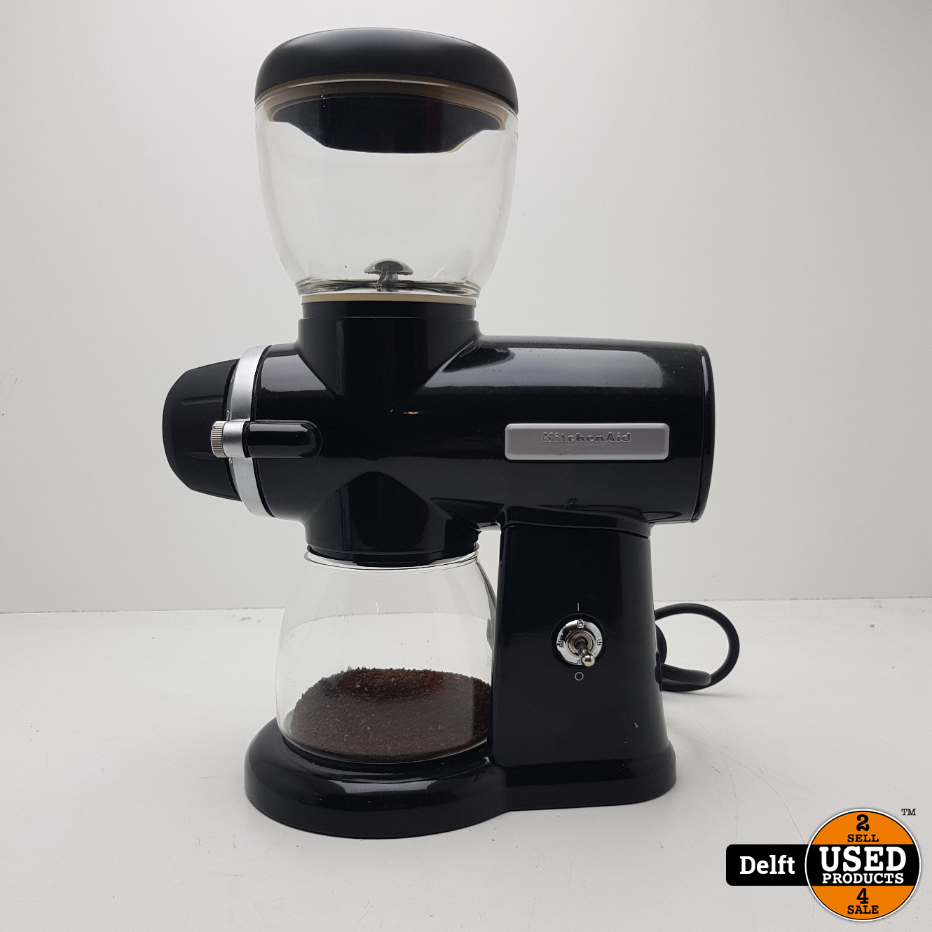 Kitchenaid KCG0702 Koffiemolen Onyx Black zeer nette staat garantie Used Products Delft