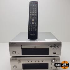 Denon DRA-F107/DCD-f107 receiver/dvd speler incl AB garantie