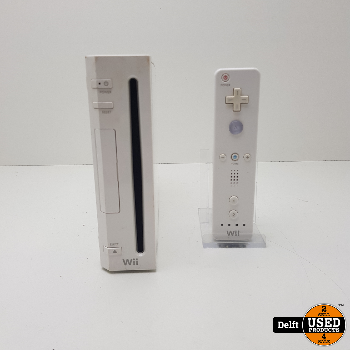 Wii console wit staat incl controller 1 maand - Used Products
