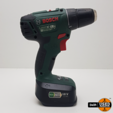 Bosch PSR 1800 LI-2 met extra accu en oplader met garantie