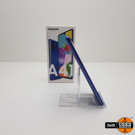 Samsung galaxy A41 64GB Blue zeer nette staat garantie