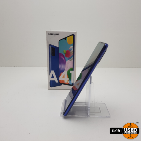 Samsung galaxy A41 64GB Blue zeer nette staat garantie