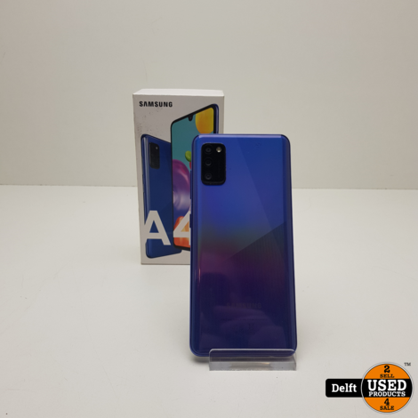 Samsung galaxy A41 64GB Blue zeer nette staat garantie