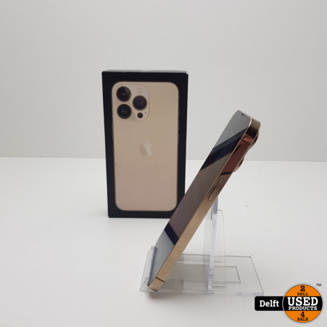 IPhone 13 Pro 128GB Gold accu 87% zeer nette staat garantie