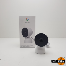 Google Nest Cam Indoor Wired 2e Generatie nette staat garantie