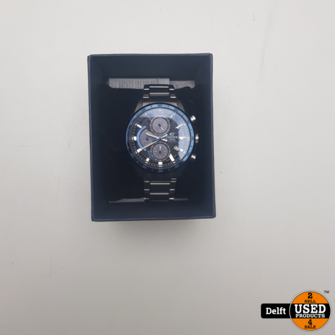Casio Edifice Sapphire herenhorloge zeer nette staat 3 maanden garantie