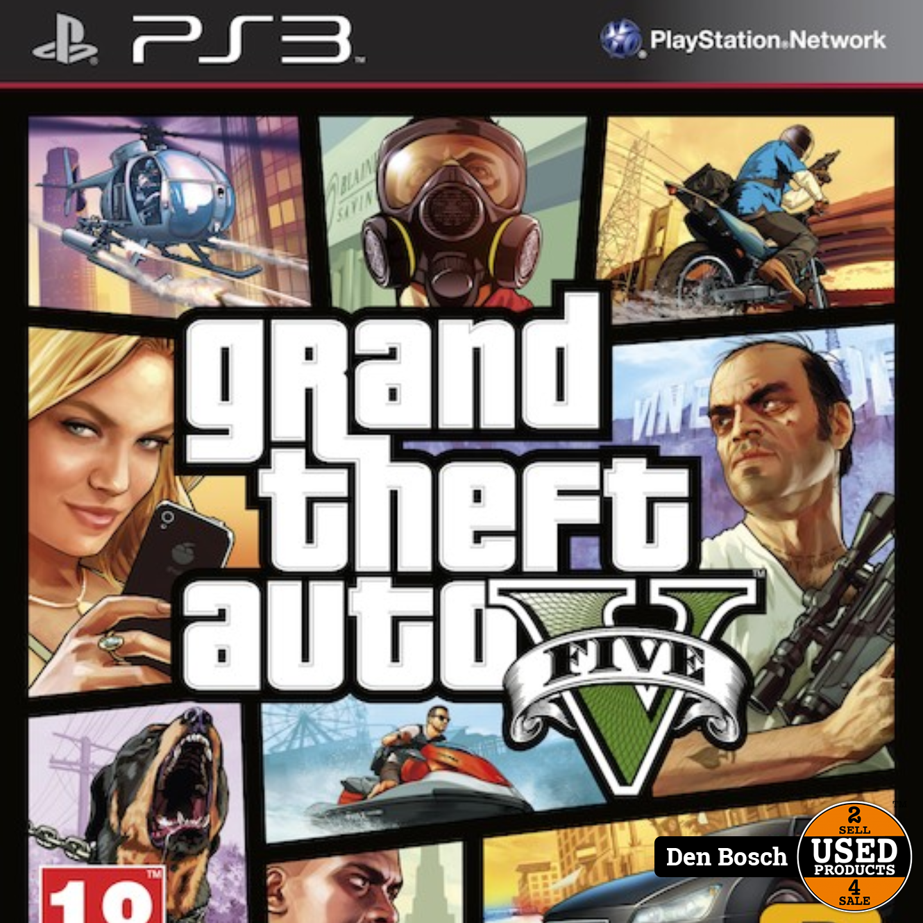 graven bout Beperkingen Grand Theft Auto V - PS3 Game - Used Products Den Bosch