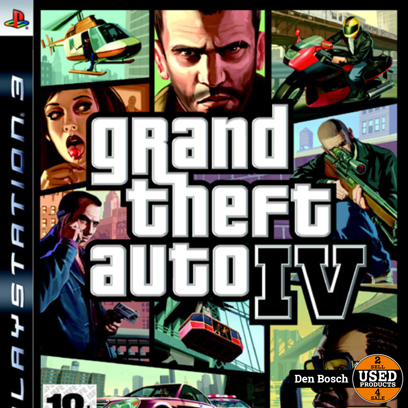 Jogo GTA IV - PS3 - Sebo dos Games - 10 anos!