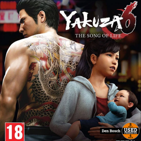 Yakuza 6 - The Song Of Life - Essence Of Art Edition - PS4 game
