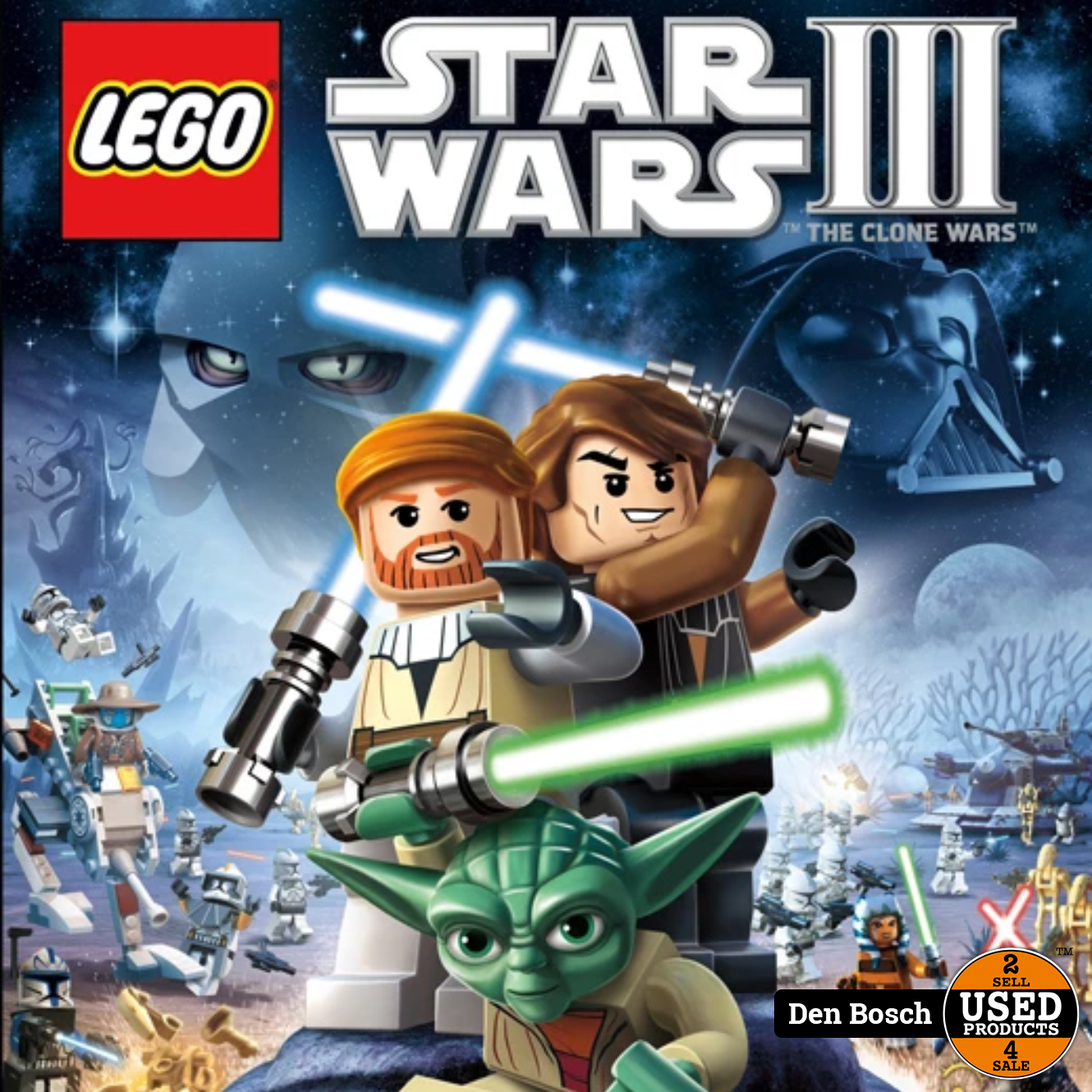 Belastingbetaler lid Ijsbeer Lego Star Wars 3 The Clone Wars - Wii game - Used Products Den Bosch