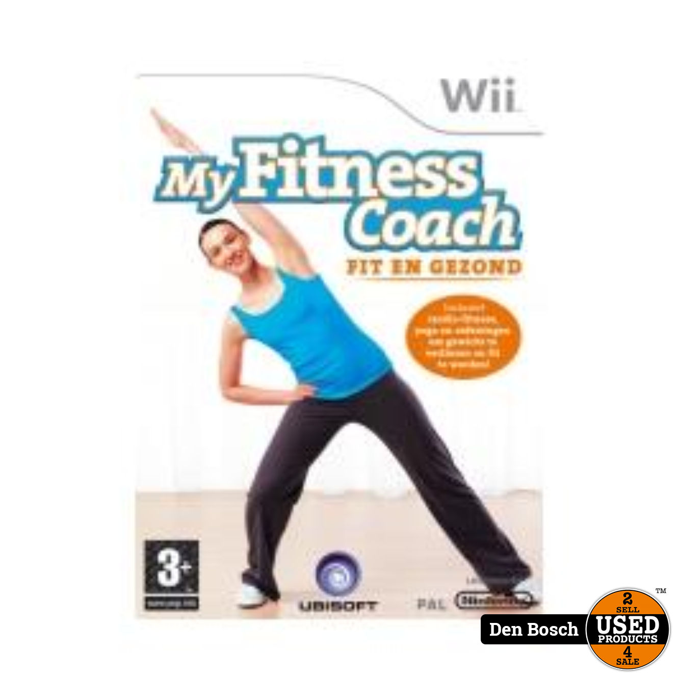 Vooroordeel vrek Groene achtergrond My Fitness Coach Fit en Gezond - Wii Game - Used Products Den Bosch