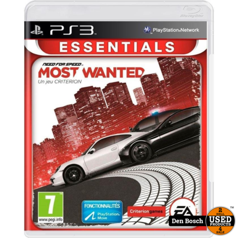 Need for Speed Most Wanted Essentials - PS3 Game