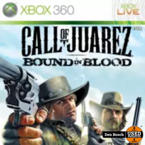 Call of Juarez Bound in Blood - XBox 360 Game