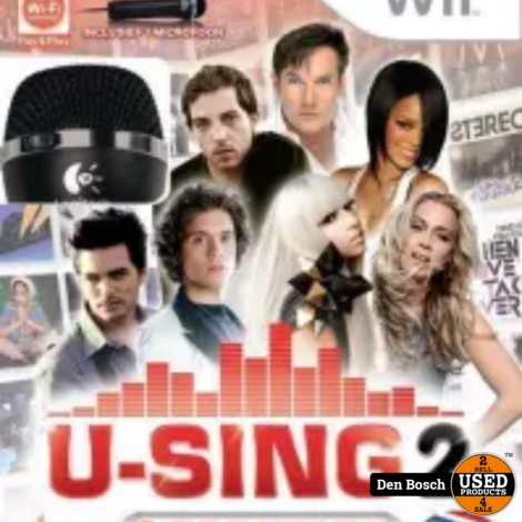 U-Sing 2 - Wii game