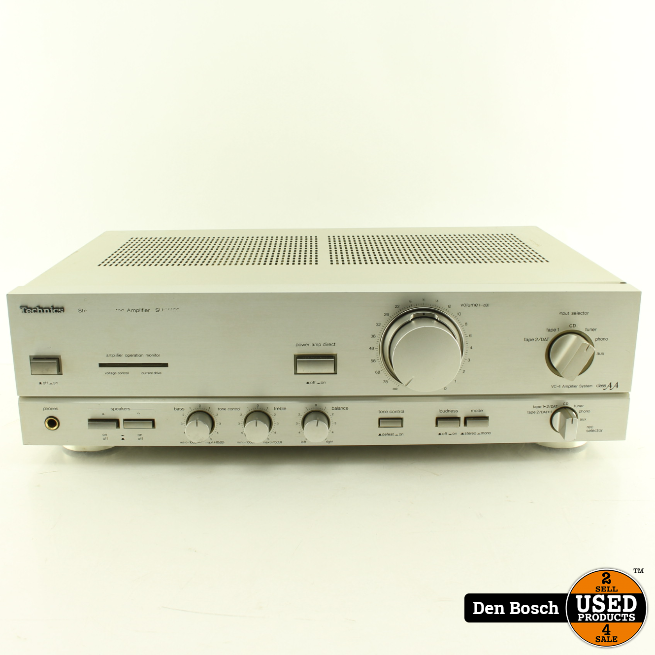 Subsidie Incubus bioscoop Technics SU v460 Stereo Versterker - Used Products Den Bosch