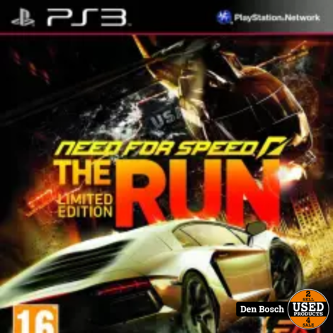 Need For Speed The Run - PS3 Game