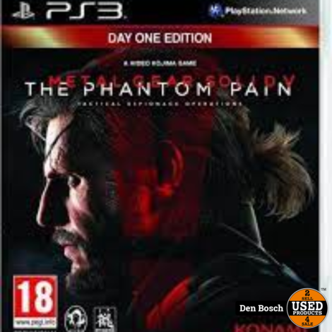 Metal Gear solid V The Phantom Pain Day 1 Edition - PS3 Game