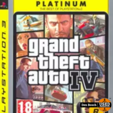 Grand Theft Auto 4 platinum - PS3 Game
