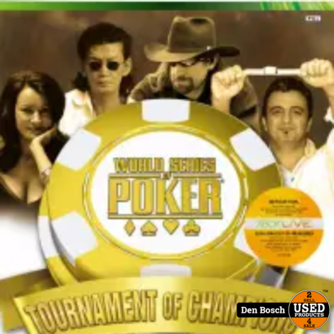 World Series Of Poker Tournament Of Champions - Xbox 360 Game