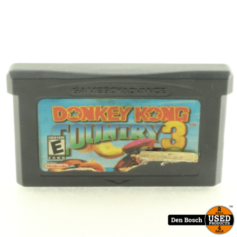 Donkey Kong Country 3 - GBA Game (losse cassette)