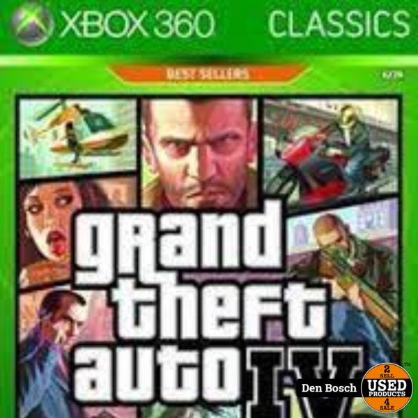 Jogo GTA IV Original - Xbox 360 - Sebo dos Games - 10 anos!