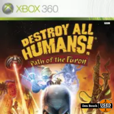 Destroy All Humans Path of the Furon - Xbox 360 Game