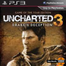 Uncharted 3 Drakes deeption Game of the Year Edition - PS3 Game