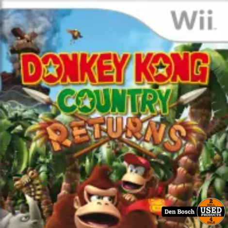 Donkey Komg Country Returns - Wii Game