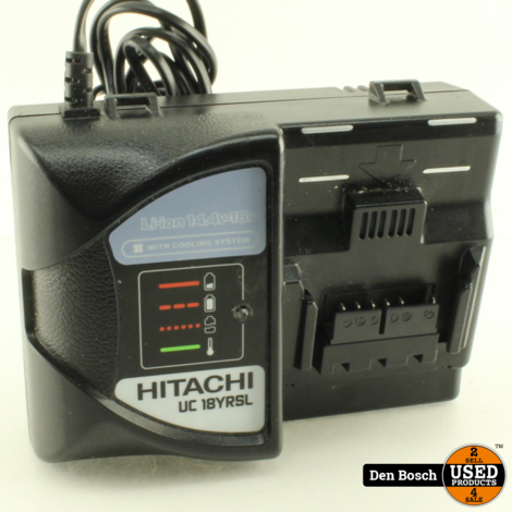 Hitachi DS 18DSL Boormachine met 1 Accu 18v 3.0ah Oplader en Koffer