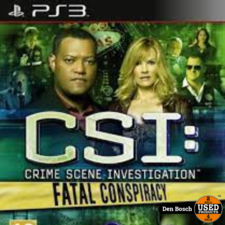 CSI Fatal Conspiracy - PS3 Game