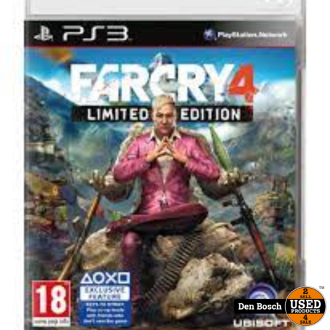 Farcry 4 Limited Edition - PS3 Game