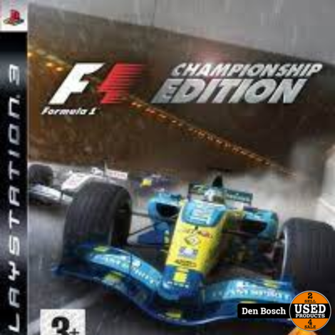 Formula 1 Championship Edition - PS3 Game