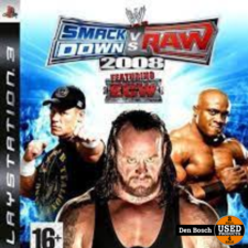 Smack Down vs Raw 2008 - PS3 Game
