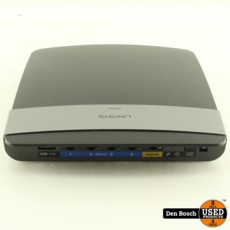 linksys e2500 Router met Adapter