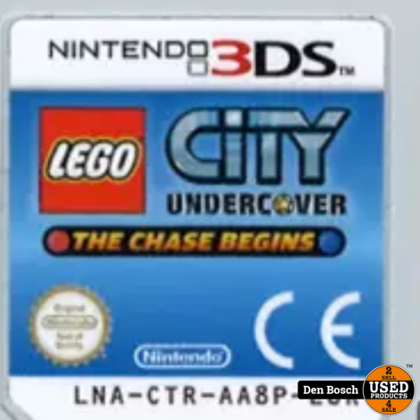 Lego City Undercover The Chase Begins - 3DS Game losse game
