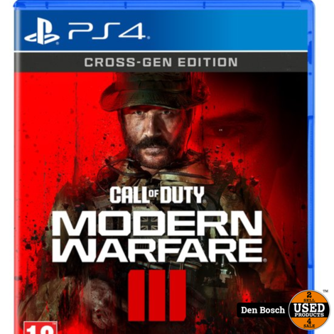 Call of Duty Modern Warfare III Cross Gen Edition - PS4 Game