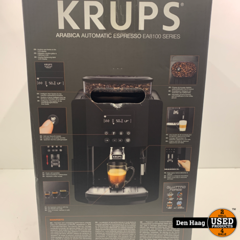 Krups Arabica espressomachine EA8100 / 1 week gebruikt