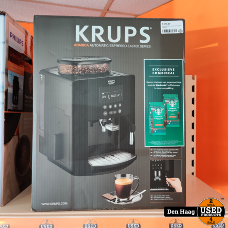 Krups Arabica espressomachine EA8100 / 1 week gebruikt