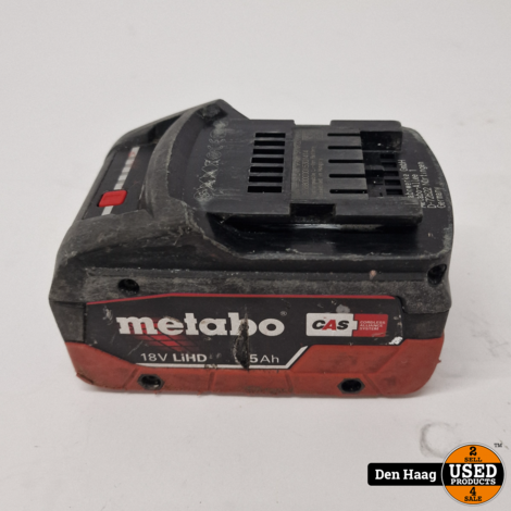 Metabo Accu 18 VOLT 5,5AH LIHD | nette staat