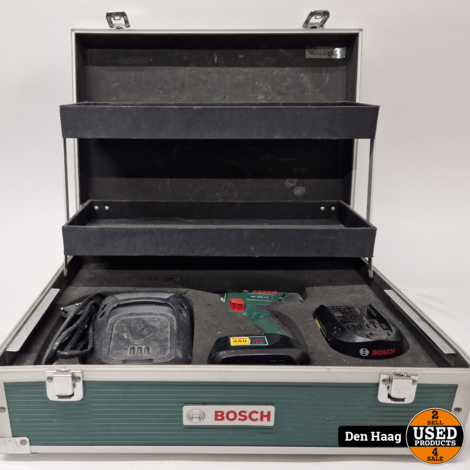 Bosch PSR 1800 Li-2 incl accu en lader | nette staat
