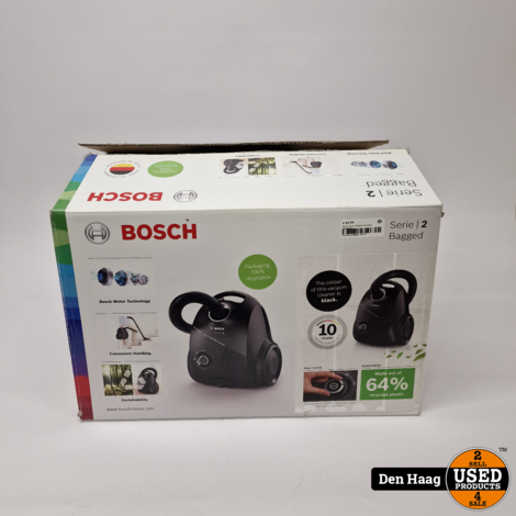 Bosch Serie 2 bagged stofzuiger | nieuwstaat
