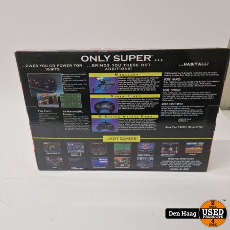 16 Bits Video Game 2 system the alien system | Nieuw.