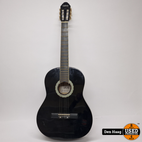 LaPaz 001 BK klassieke gitaar zwart |