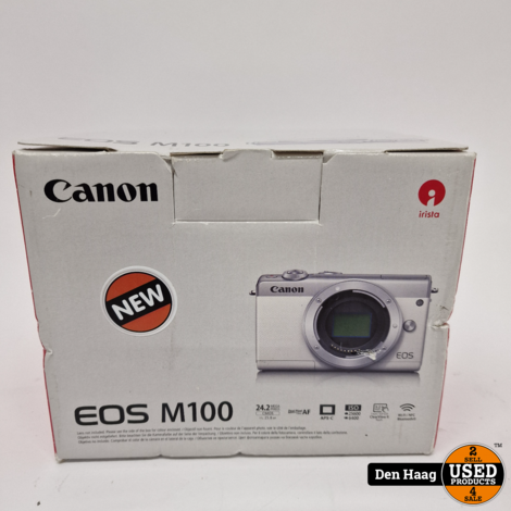 Canon EOS M100 - Body - Zwart | Nieuw