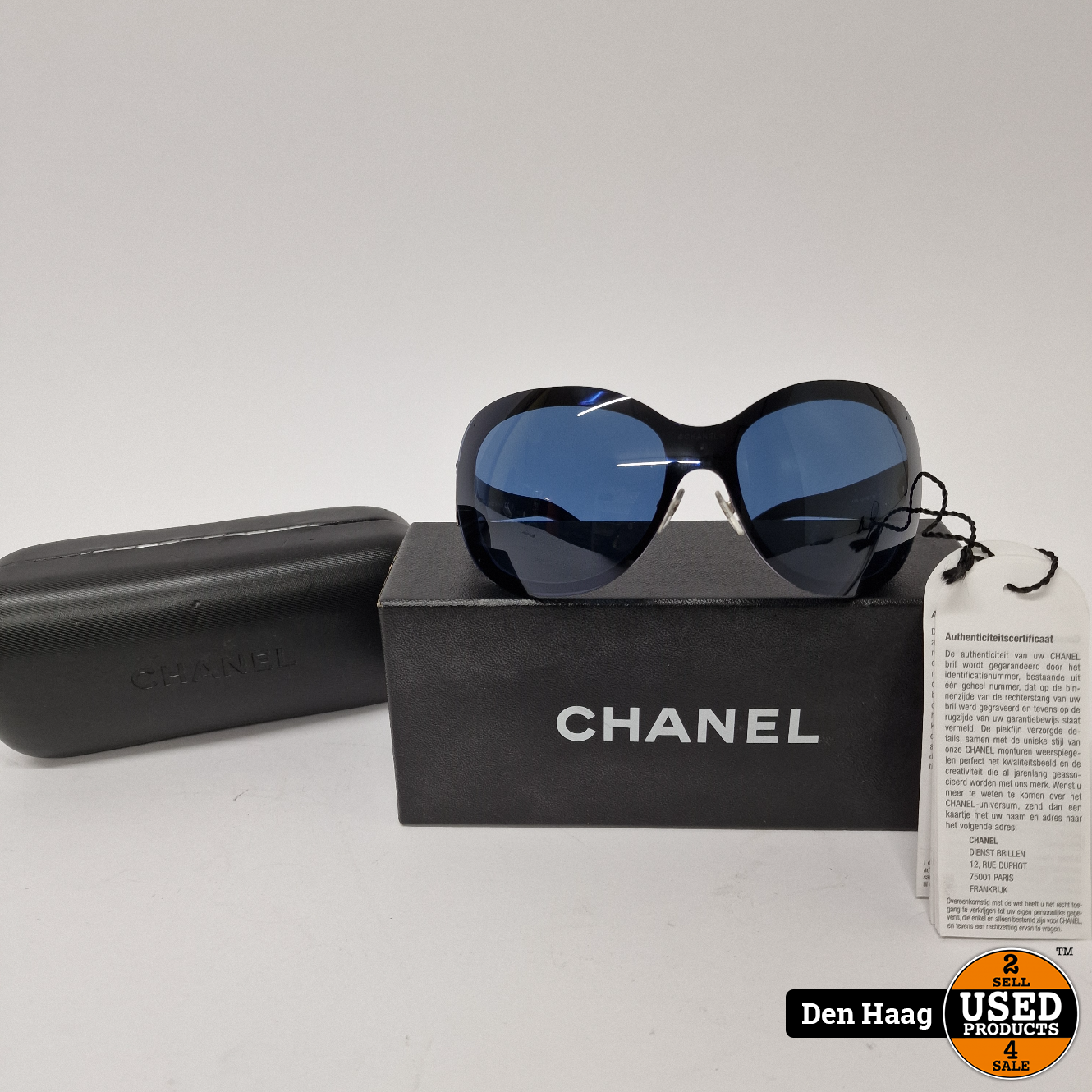 gunstig rust Van storm chanel CHANEL 4159 Zonnebril c337/80 120 3N | Nette staat. - Used Products  Den Haag