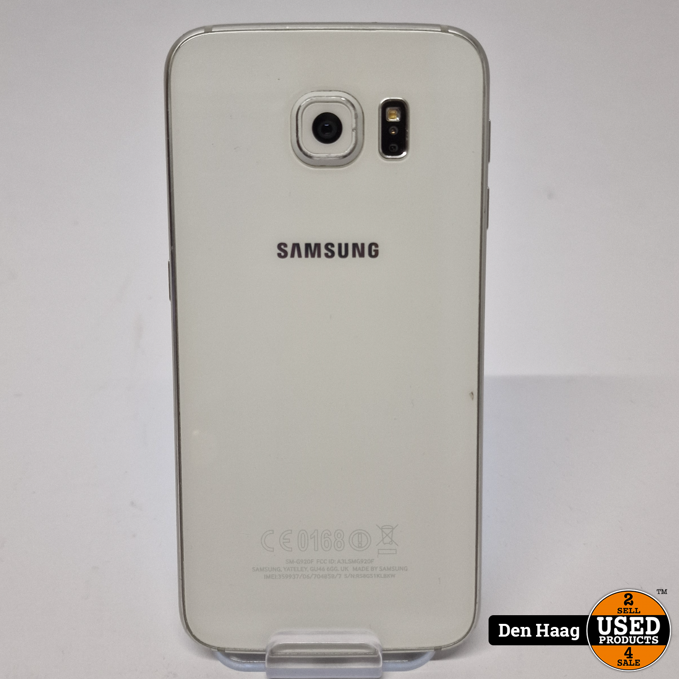 SAMSUNG GALAXY S6 32GB ZWART nette staat - Used Products Den Haag