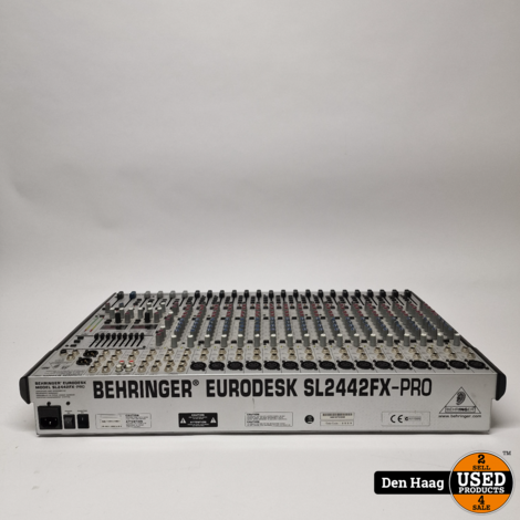 DISC Behringer SL2442FX-Pro Eurodesk Mixer | Nette staat