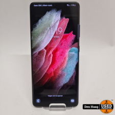 Samsung Galaxy S21 Ultra 128Gb Zwart | nette staat