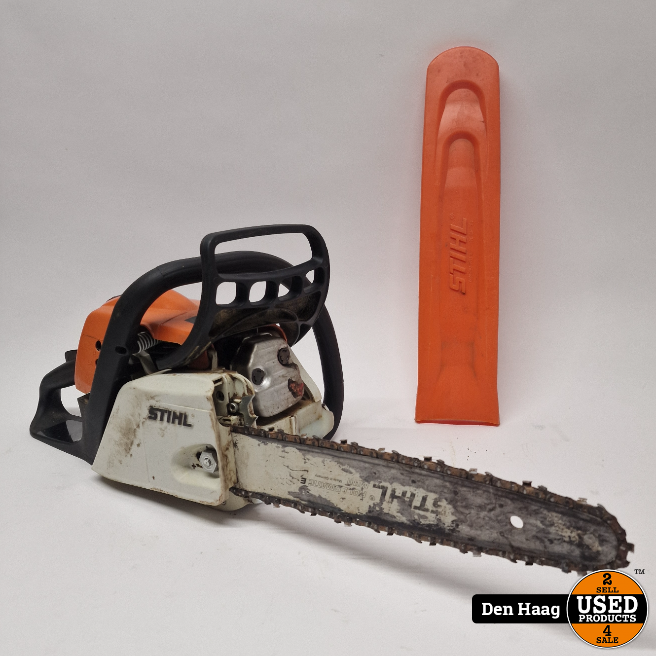 STIHL MS 211 BENZINE KETTINGZAAG | nette staat - Used Products Den Haag
